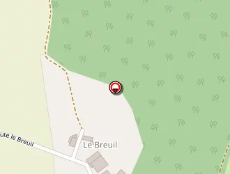 Carte de La Mandigotte à Charroux