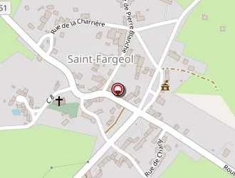 Carte de Blanchonnet Daniel à Saint-fargeol