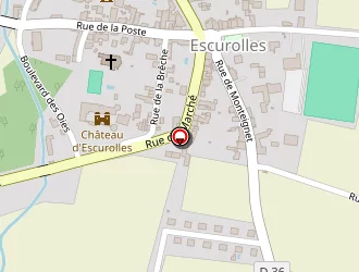 Carte de Dumond Rénovation à Escurolles