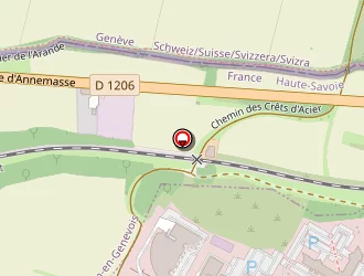 Carte de Viseo à Archamps