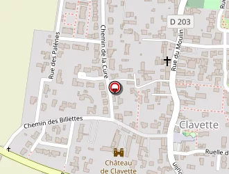 Carte de Berard Frédéric à Clavette