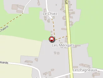 Carte de Montgiraud Bernard à Vicq