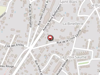 Carte de Bureau Aide Sociale à Civray