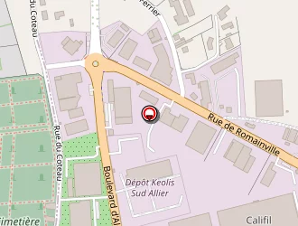 Carte de Crématorium De Vichy à Vichy