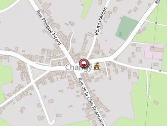 Carte de Dp Plâtre à Changy