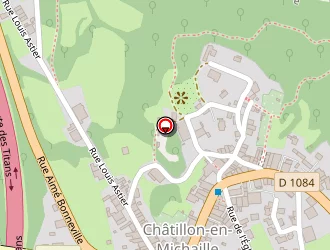 Carte de La Poste à Châtillon-en-michaille