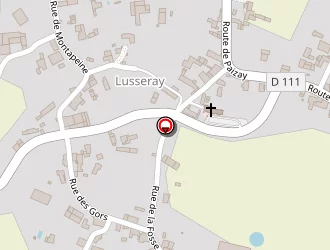 Carte de Gaec Du Moulin à Vent à Lusseray