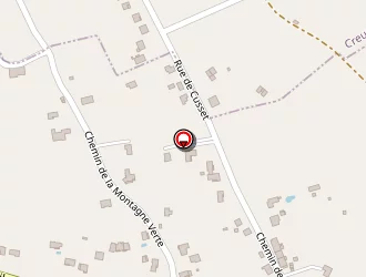 Carte de Centre Contrôle Technique Auto à Cusset