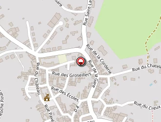 Carte de Deret Réjane à Charroux