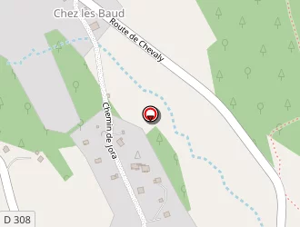 Carte de Le Serac à Taninges