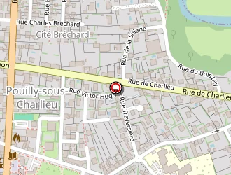 Carte de La Poste à Pouilly-sous-charlieu