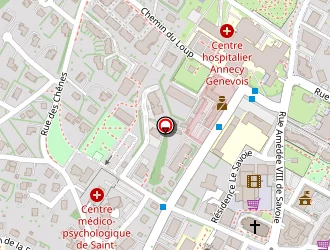 Carte de Les Ateliers D'art à Saint-julien-en-genevois