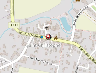 Carte de Robert Benjamin à Saint-christophe