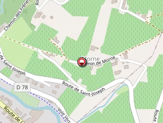 Carte de Desperrier Bernard à Lantignié