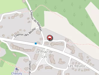 Carte de Le Refuge à Taninges