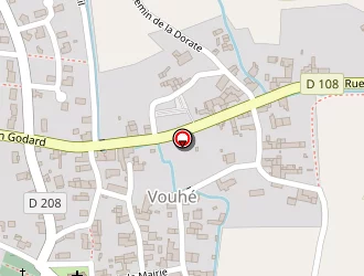 Carte de La Poste à Vouhé