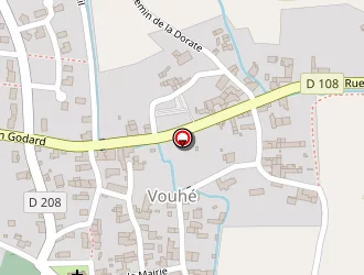 Carte de Bezinauto à Vouhé