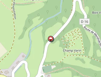 Carte de La Biolaz à Confort