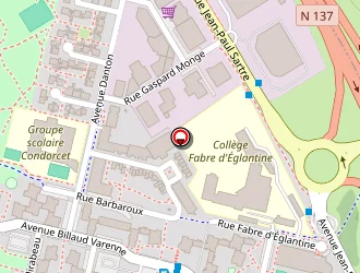 Carte de Crouzeau Patrick à Rochelle (la)