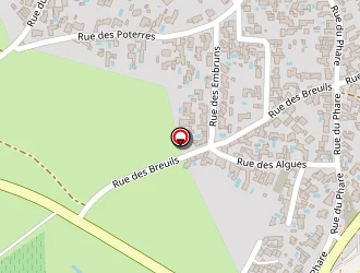 Carte de Maison Des Algues à Rivedoux-plage