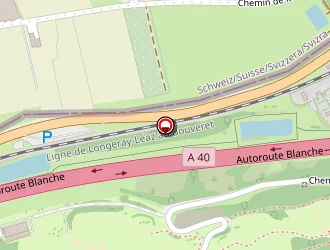 Carte de Côté Golf à Bossey