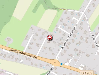 Carte de Magnea E.c.r.b. à Nangy