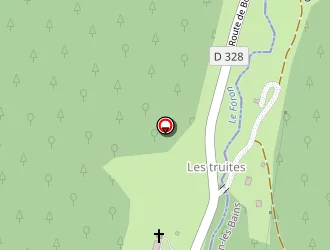 Carte de Chalet Bonnavaz à Taninges