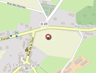 Carte de La Table De Chamborant à Chamborand