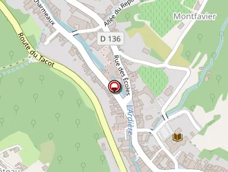 Carte de Ecole Maternelle à Beaujeu