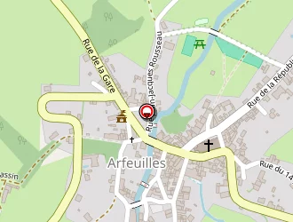 Carte de Solignat Aliette à Arfeuilles