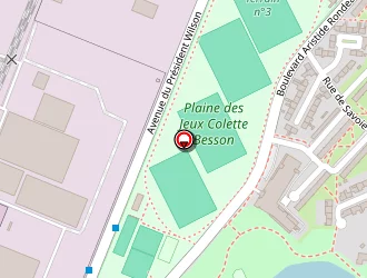 Carte de Stade Rochelais à Rochelle (la)