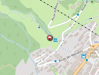 Carte de Le Tourbillon à Gets (les)