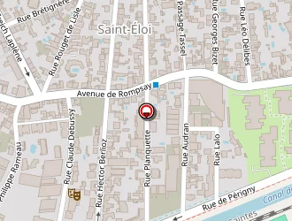 Carte de Salles Municipales à Rochelle (la)