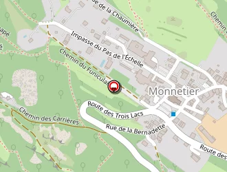 Carte de Les Lorgnettes à Monnetier-mornex