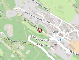 Carte de L'observatoire à Monnetier-mornex