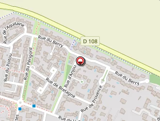 Carte de Dufau Michel à Périgny