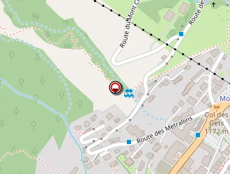 Carte de Les Lutins à Gets (les)