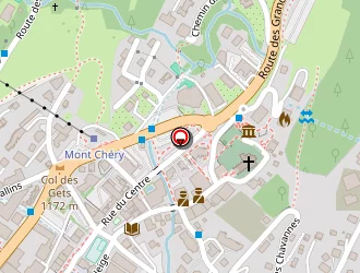 Carte de Les Gets Evènements à Gets (les)