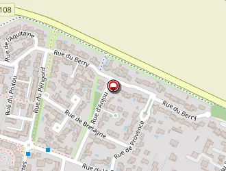 Carte de Boulineau à Périgny