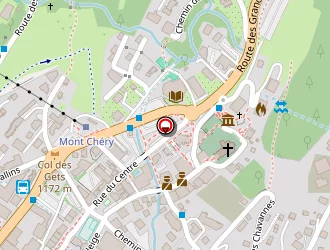 Carte de La Poste à Gets (les)