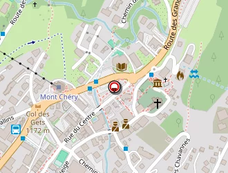 Carte de La Poste à Gets (les)