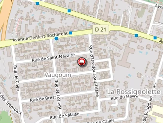 Carte de Costes à Rochelle (la)