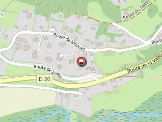 Carte de Gameca à Fillinges