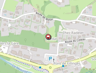 Carte de Les Coccinnelles à Fillinges