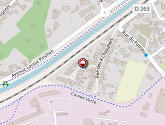 Carte de L'axurit Acds Loisirs à Périgny