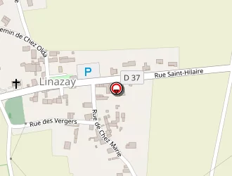 Carte de Baudiffier Guillaume à Linazay