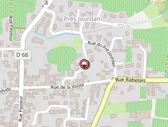 Carte de A2 à Villié-morgon