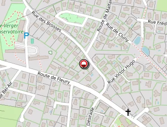 Carte de Aurélie Coiffure à Charlieu