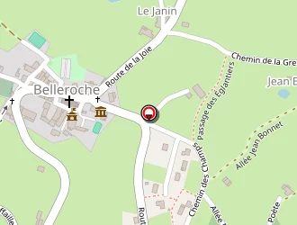 Carte de Huon Alexandre-david à Belleroche