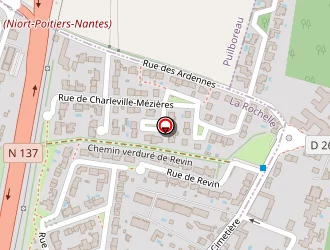 Carte de Thomy Entreprise à Rochelle (la)